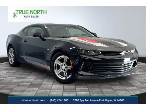 Black 2017 Chevrolet Camaro 1LT for sale in Fort Wayne, IN