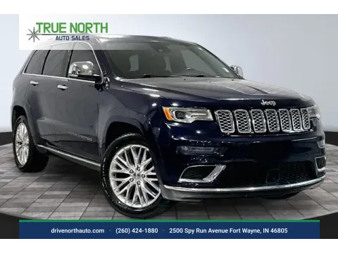 Blue 2017 Jeep Grand Cherokee Summit for sale in Fort Wayne, IN