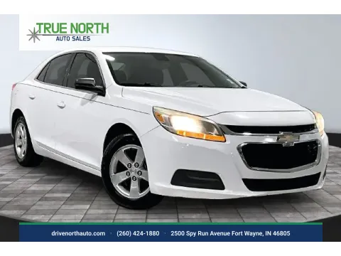 White 2015 Chevrolet Malibu LS for sale in Fort Wayne, IN