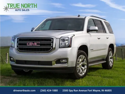 Gray 2016 GMC Yukon SLT for sale in Fort Wayne, IN