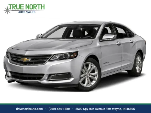 Silver 2017 Chevrolet Impala LT for sale in Fort Wayne, IN