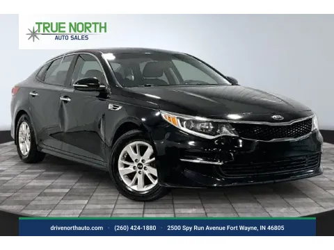 Black 2016 Kia Optima LX for sale in Fort Wayne, IN