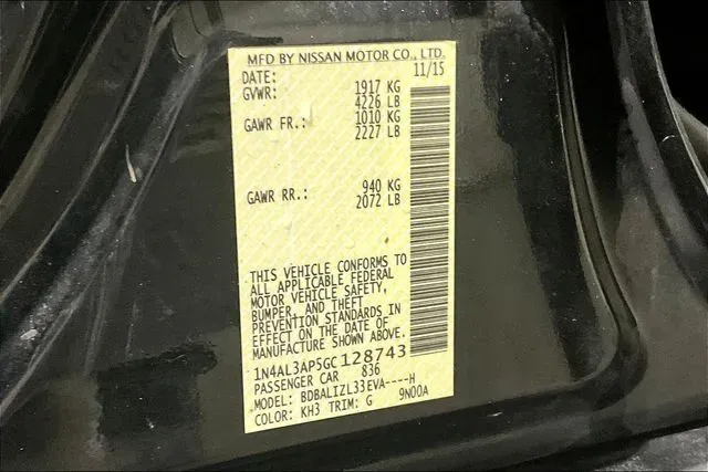 2016 Nissan Altima SV - Photo 17