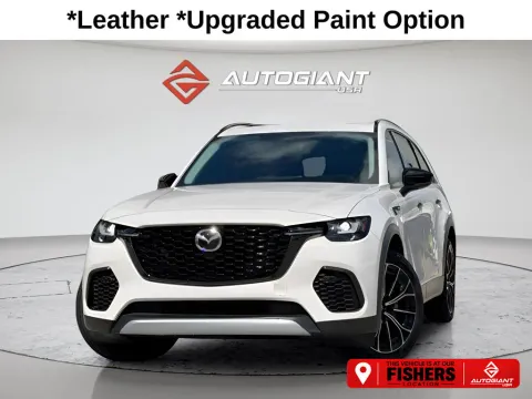 White 2025 Mazda CX-70 PHEV Premium for sale in Fishers, IN
