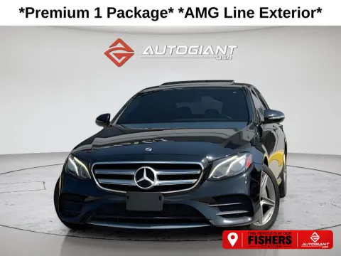 Black 2018 Mercedes-Benz E-Class E 300 for sale in Fishers, IN