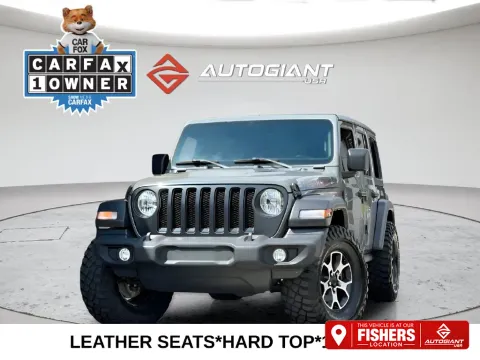 Gray 2022 Jeep Wrangler Unlimited Rubicon for sale in Fishers, IN