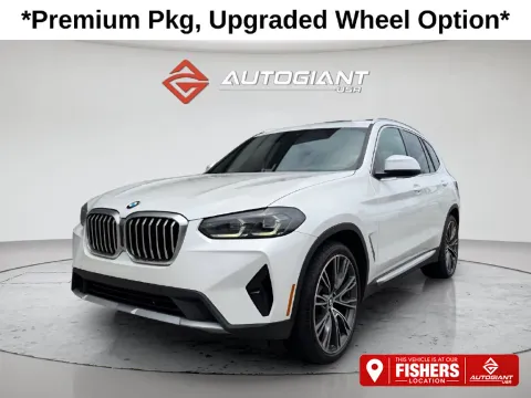 White 2022 BMW X3 xDrive30i for sale in Fishers, IN