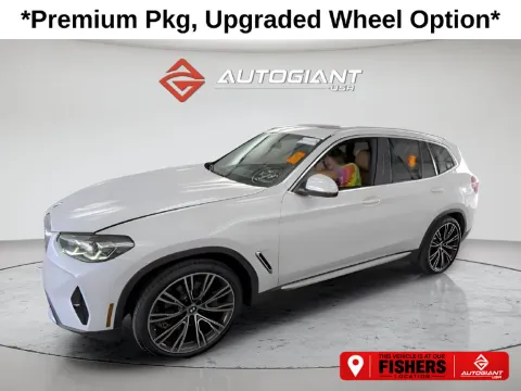 White 2022 BMW X3 xDrive30i for sale in Fishers, IN