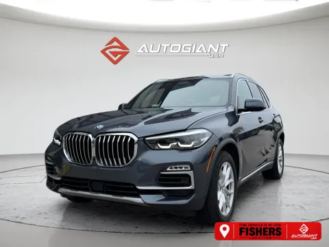 Gray 2021 BMW X5 xDrive45e for sale in Fishers, IN
