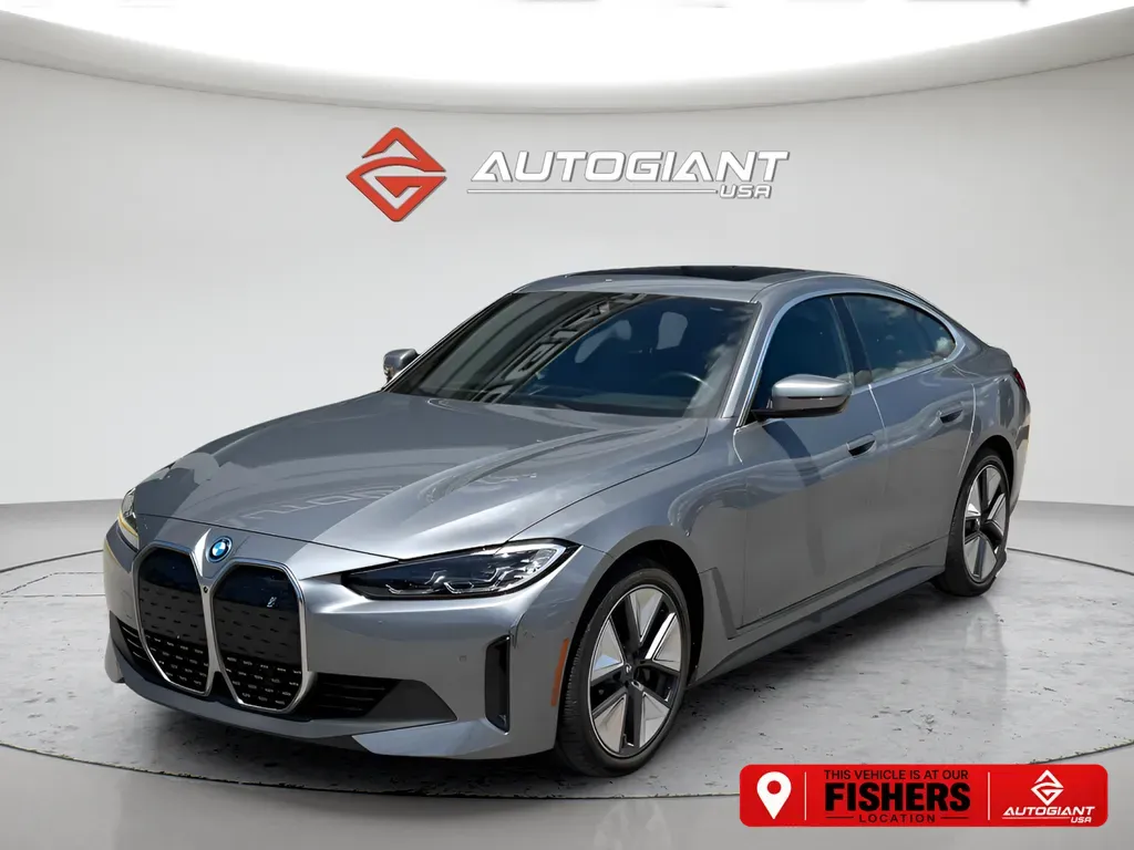 Gray 2023 BMW i4 eDrive40 for sale in Fishers, IN