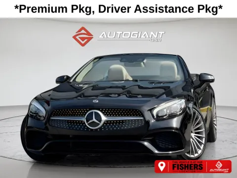 Black 2018 Mercedes-Benz SL-Class SL 450 for sale in Fishers, IN