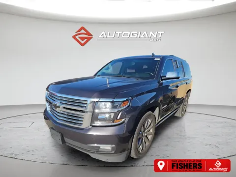 Gray 2015 Chevrolet Tahoe LTZ for sale in Fishers, IN