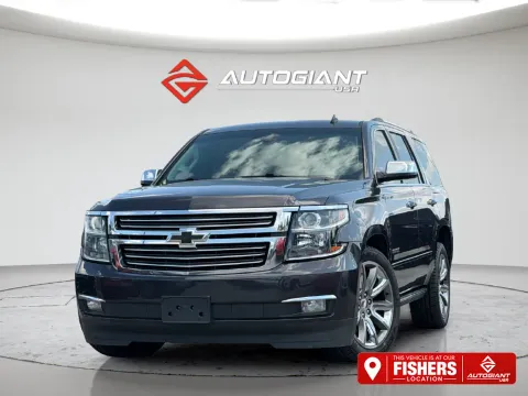 Gray 2015 Chevrolet Tahoe LTZ for sale in Fishers, IN