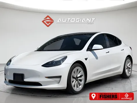 White 2023 Tesla Model 3 for sale in Fishers, IN