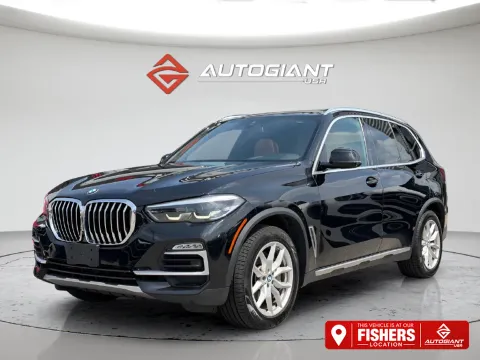 Black 2019 BMW X5 xDrive50i for sale in Fishers, IN