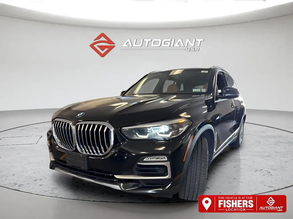 Black 2019 BMW X5 xDrive50i for sale in Fishers, IN