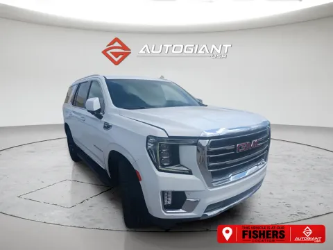 White 2023 GMC Yukon SLT for sale in Fishers, IN