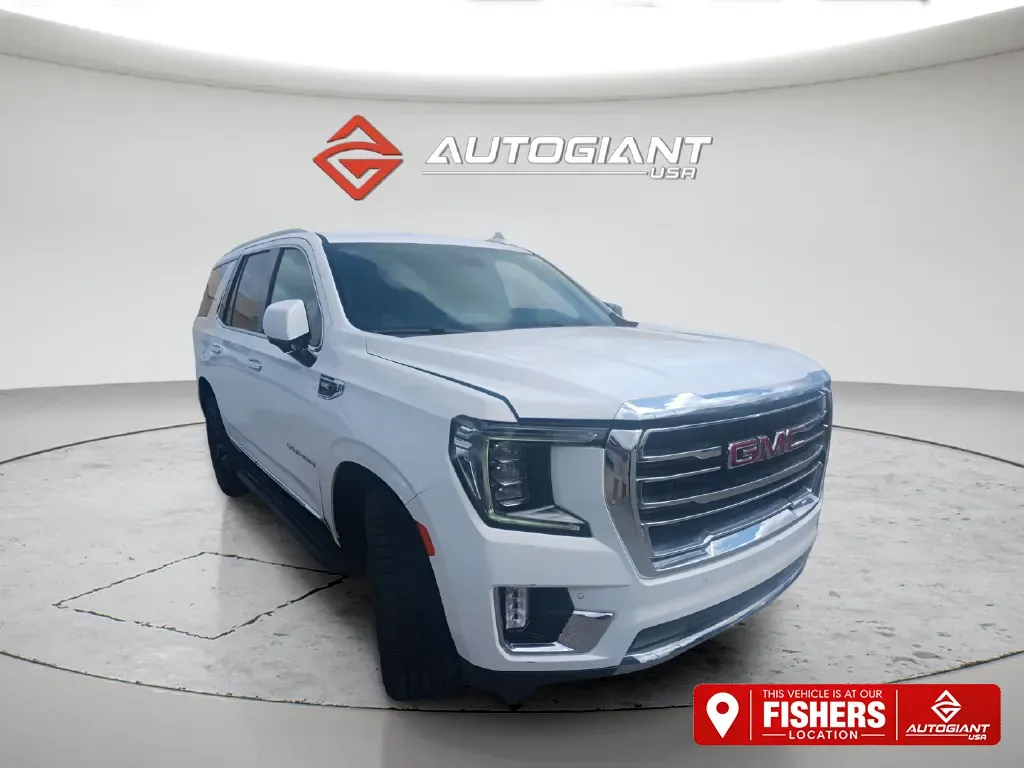 White 2023 GMC Yukon SLT for sale in Fishers, IN