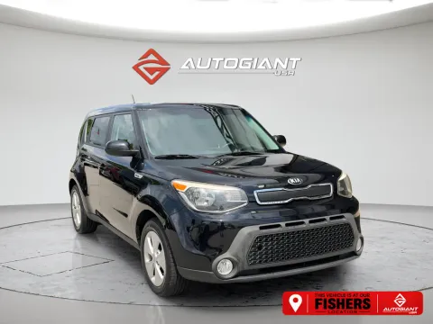 Black 2015 Kia Soul for sale in Fishers, IN