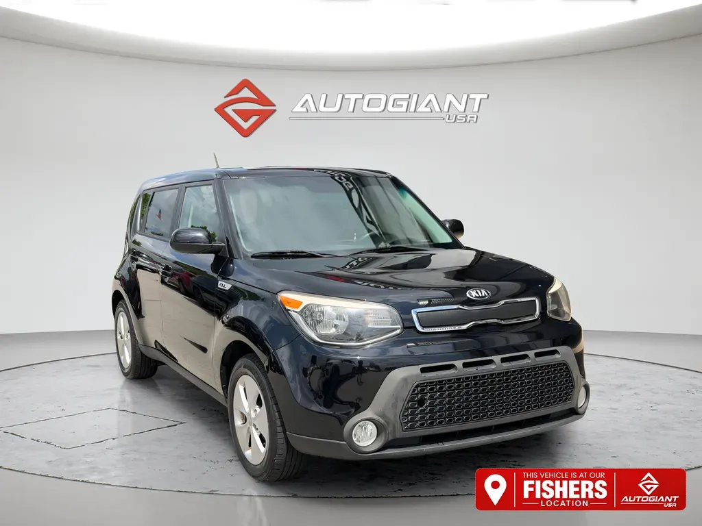 Black 2015 Kia Soul for sale in Fishers, IN