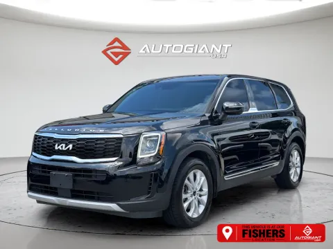 Black 2022 Kia Telluride LX for sale in Fishers, IN