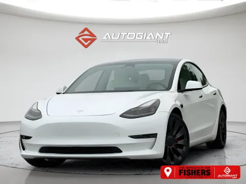 White 2023 Tesla Model 3 Performance for sale in Fishers, IN