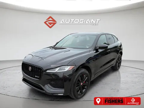 Black 2023 Jaguar F-PACE P400 R-Dynamic S for sale in Fishers, IN