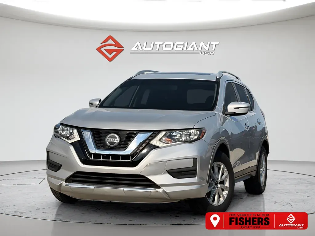 Silver 2020 Nissan Rogue SV for sale in Fishers, IN