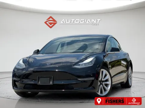 Black 2019 Tesla Model 3 Mid Range for sale in Fishers, IN