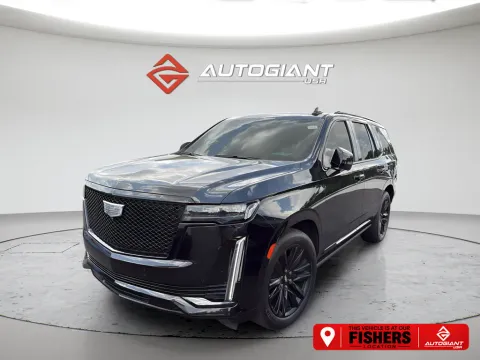 Black 2021 Cadillac Escalade Sport for sale in Fishers, IN