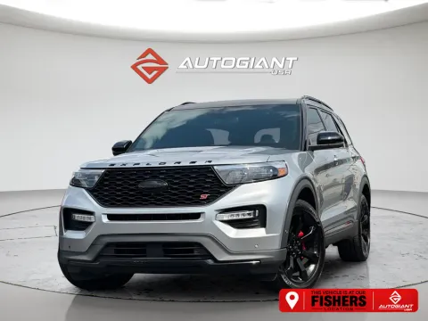 Silver 2020 Ford Explorer ST for sale in Fishers, IN