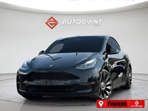 Black 2022 Tesla Model Y Performance for sale in Fishers, IN