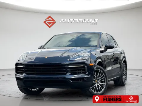 Black 2021 Porsche Cayenne for sale in Fishers, IN