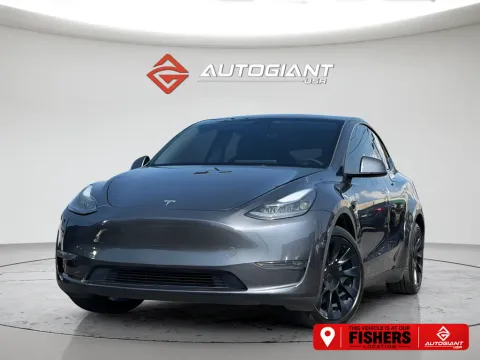 Gray 2024 Tesla Model Y Long Range for sale in Fishers, IN