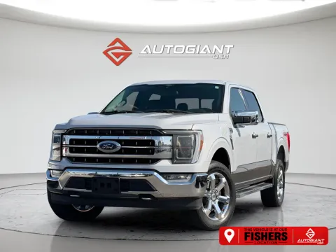 White 2021 Ford F-150 Lariat for sale in Fishers, IN