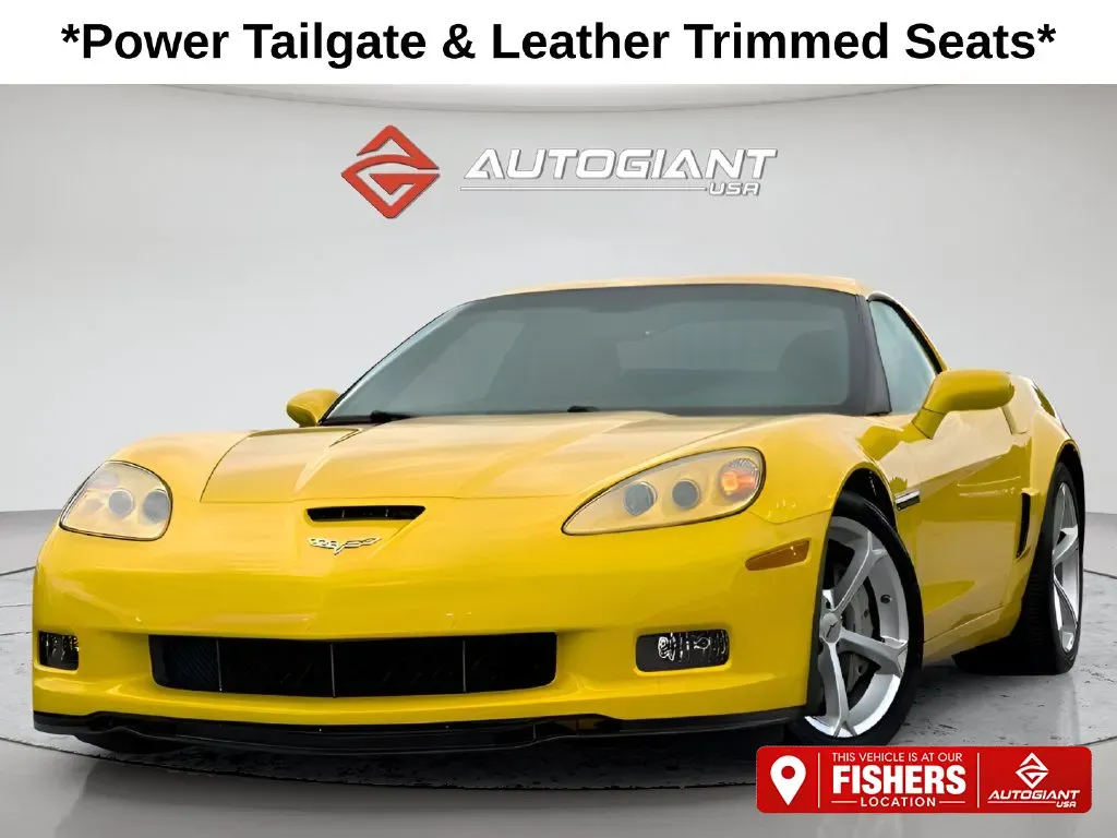 Yellow 2010 Chevrolet Corvette Grand Sport for sale in Fishers, IN