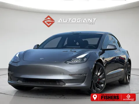 Silver 2023 Tesla Model 3 Performance for sale in Fishers, IN
