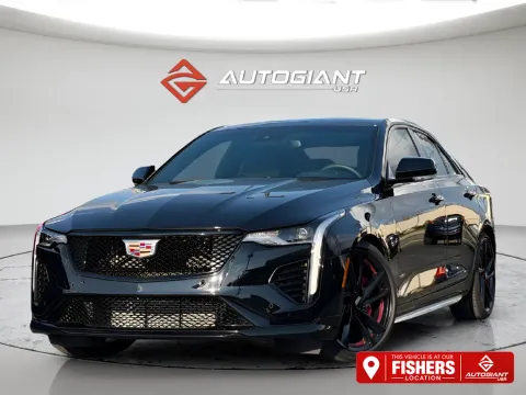 Black 2025 Cadillac CT4 V-Series for sale in Fishers, IN