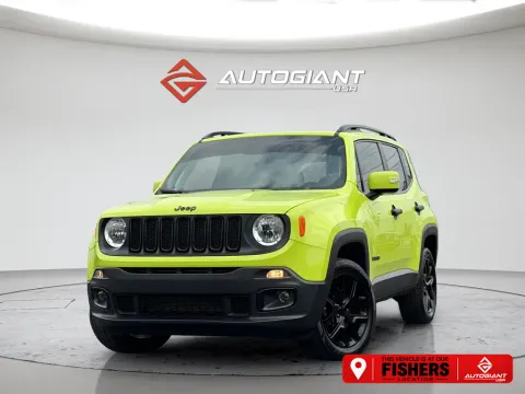 Green 2018 Jeep Renegade Latitude for sale in Fishers, IN