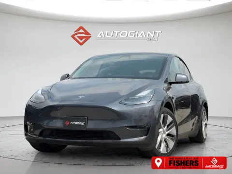Silver 2023 Tesla Model Y Long Range for sale in Fishers, IN
