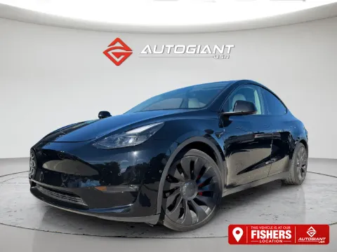 Black 2022 Tesla Model Y Performance for sale in Fishers, IN