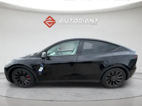 Another view of 2022 Tesla Model Y Performance for sale in Fishers, IN at AutoGiant USA Fishers