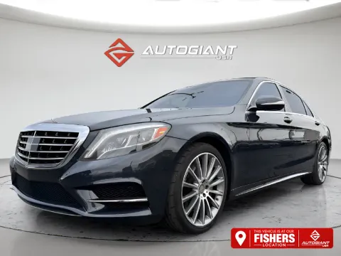 Black 2016 Mercedes-Benz S-Class S 550 for sale in Fishers, IN