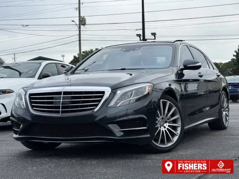 Black 2016 Mercedes-Benz S-Class S 550 for sale in Fishers, IN