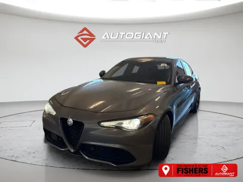 Gray 2019 Alfa Romeo Giulia Ti Sport for sale in Fishers, IN