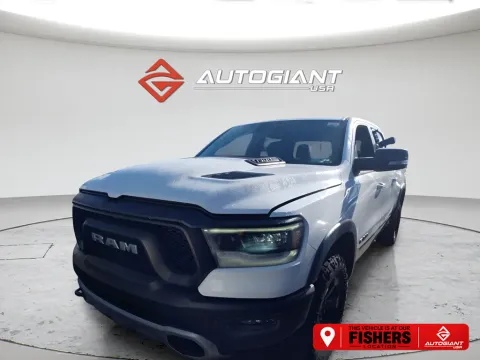 White 2022 Ram 1500 Rebel for sale in Fishers, IN