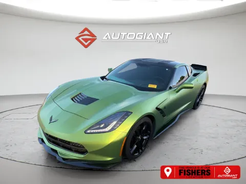Gray 2015 Chevrolet Corvette Stingray for sale in Fishers, IN