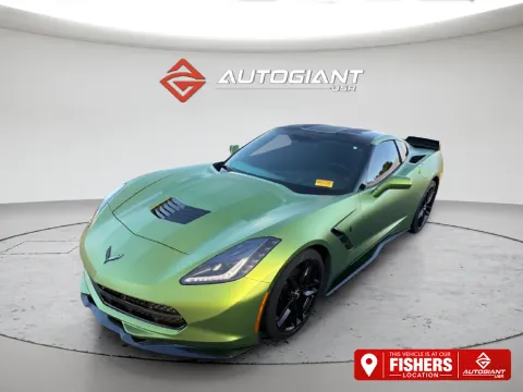 Gray 2015 Chevrolet Corvette Stingray for sale in Fishers, IN