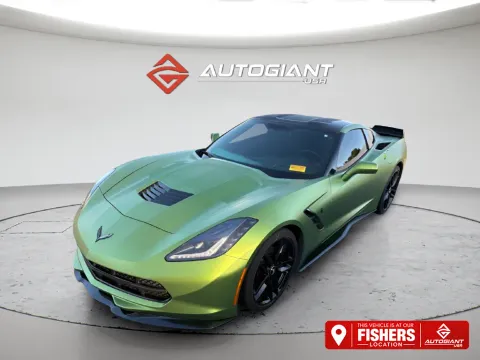 Gray 2015 Chevrolet Corvette Stingray for sale in Fishers, IN