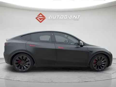 Another view of 2021 Tesla Model Y Performance for sale in Fishers, IN at AutoGiant USA Fishers